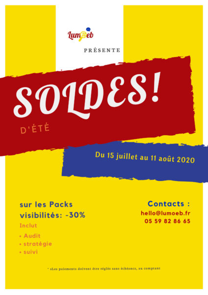 promotion pour pack visibilité sur internet référencement