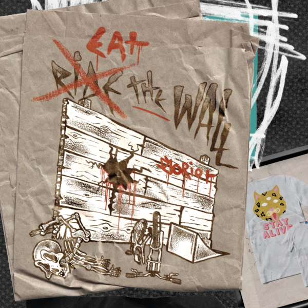 <strong>Print pour la marque Soriot</strong> <em>Eat the wall, SORIOT</em><br /></p><p>