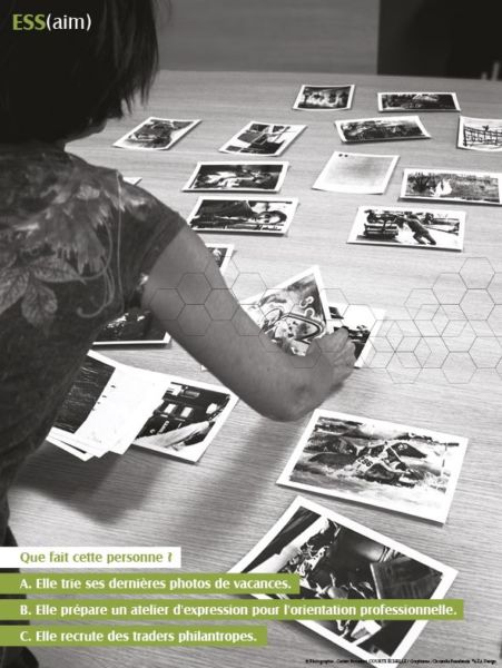 <strong>expo ESS(aim) 5créée par les entrepreneurs dans le cadre du mois de l’ESS</strong> <em>photo courte échelle</em><br /></p><p>