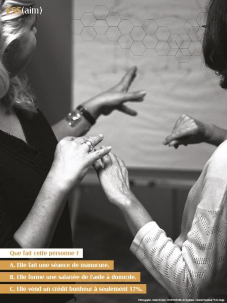 <strong>expo ESS(aim) 8créée par les entrepreneurs dans le cadre du mois de l’ESS</strong> <em>photo courte échelle</em><br /></p><p>